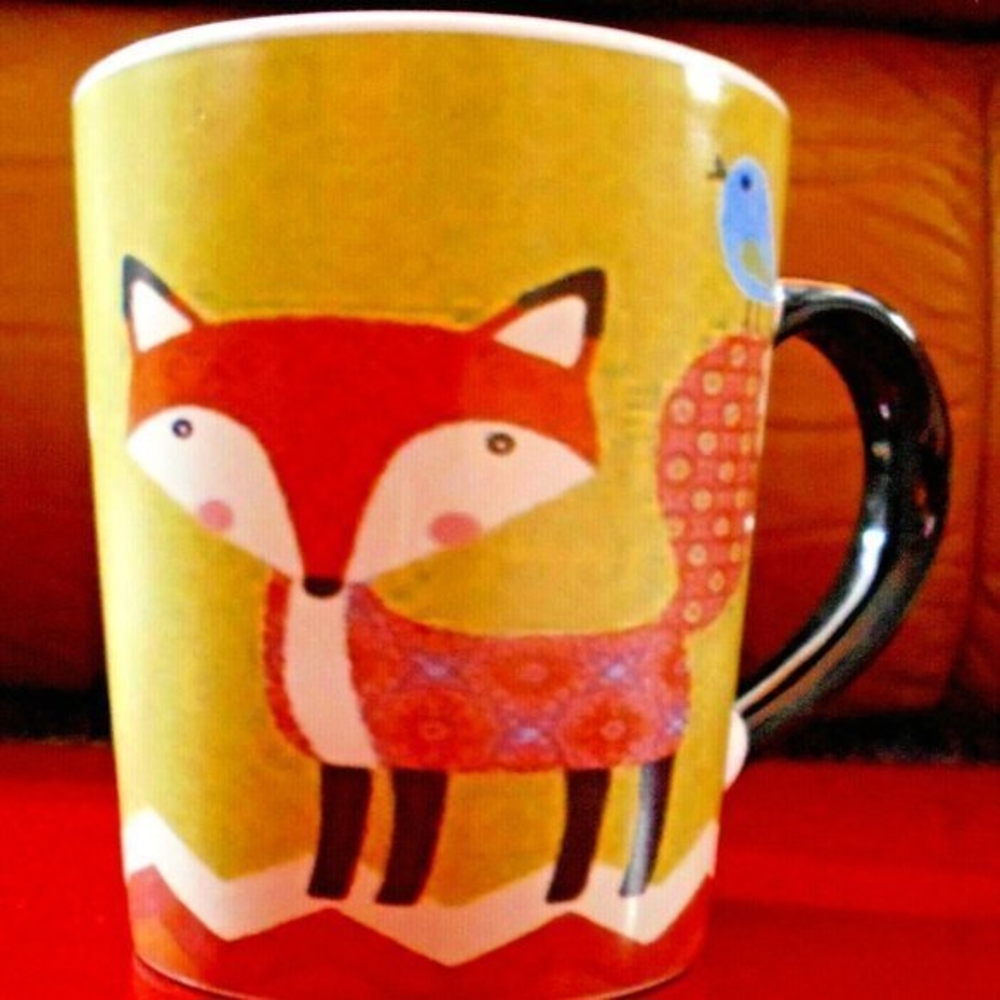 TUMBLEWEED CERAMIC FOX COFFEE MUG/CUP‎